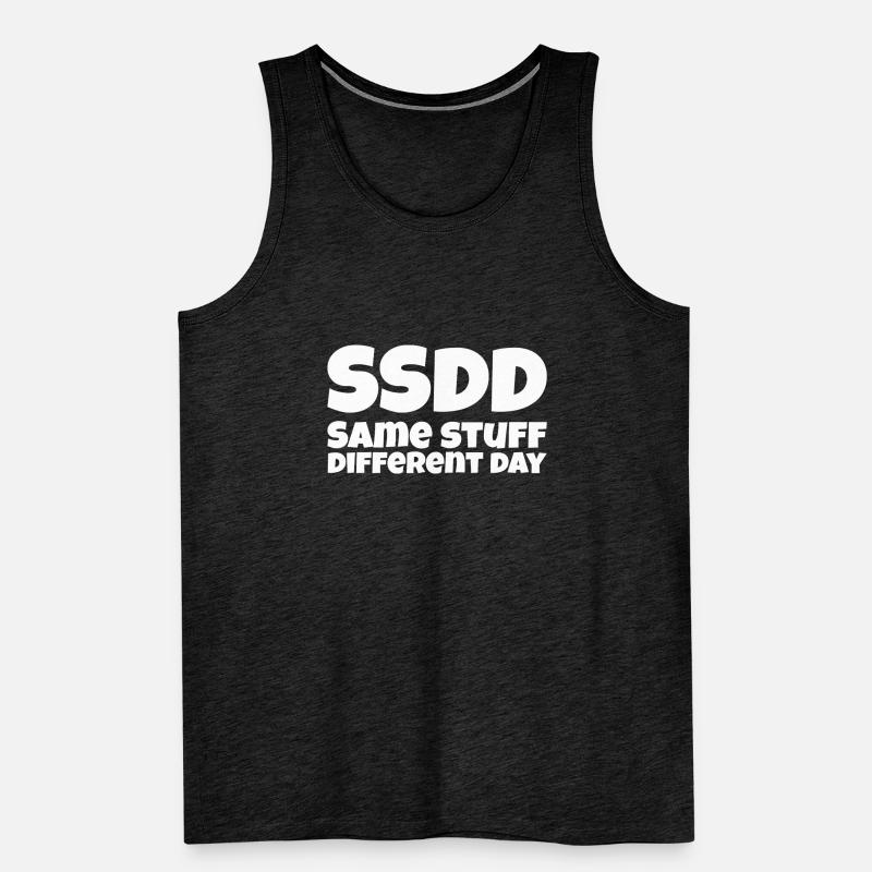 Same stuff different day Männer Premium Bio Tank Top