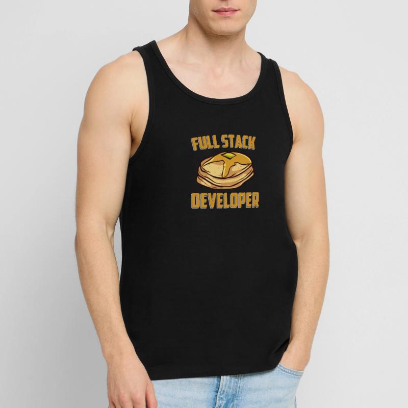 Full Stack Entwickler - Informatik Programmierer Männer Premium Bio Tank Top