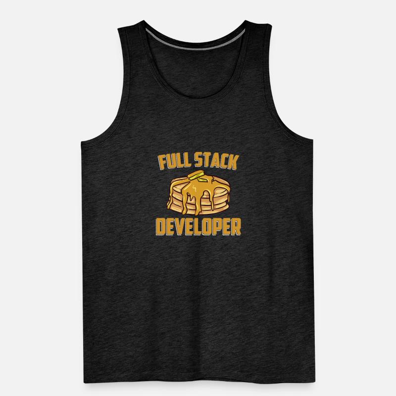 Full Stack Developer - Computer Coding Programmer Men's Premium Organic Tank Top