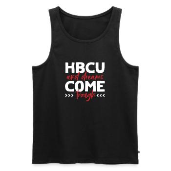 Coyote Hunter - Men's Premium Organic Tank Top - black - Front - Michal (187cm)