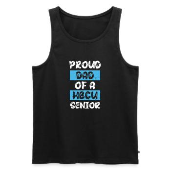 Coyote Hunter - Men's Premium Organic Tank Top - black - Front - Michal (187cm)