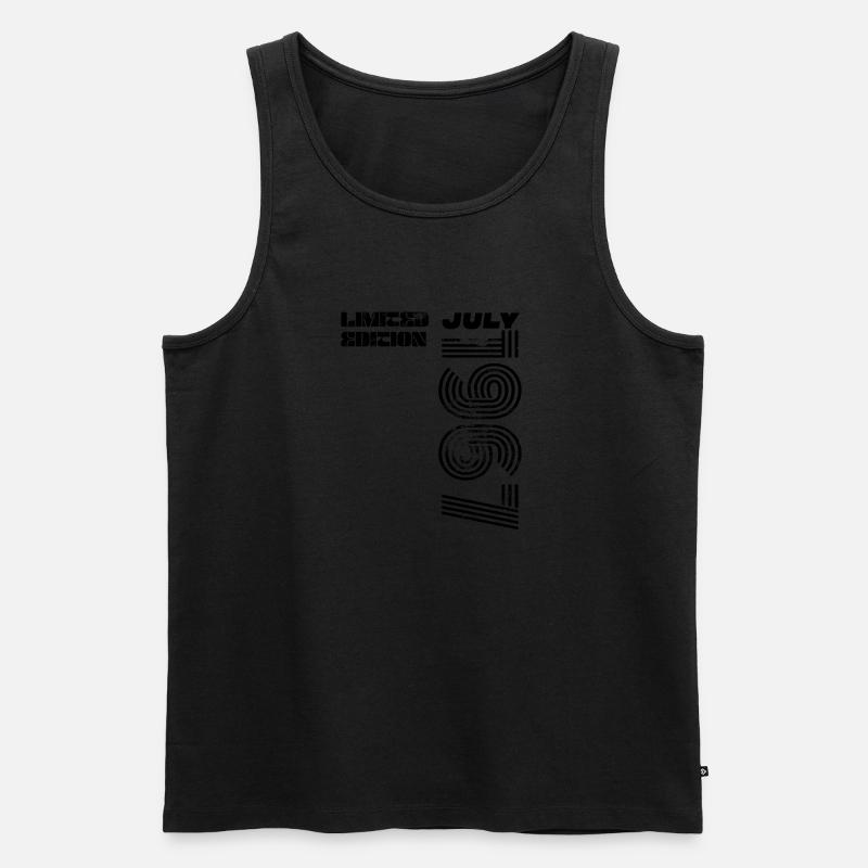 1967 - Männer Premium Bio Tank Top - Schwarz