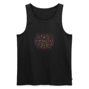 Dot Day shirt Kids Boys Girls 2023 September 15th - Men's Premium Organic Tank Top - black - Front - AI Model Male 178 light (178cm)
