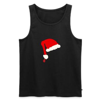 Weihnachts charme - Männer Premium Bio Tank Top - Schwarz - Vorne - AI Model Male 178 light (178cm)