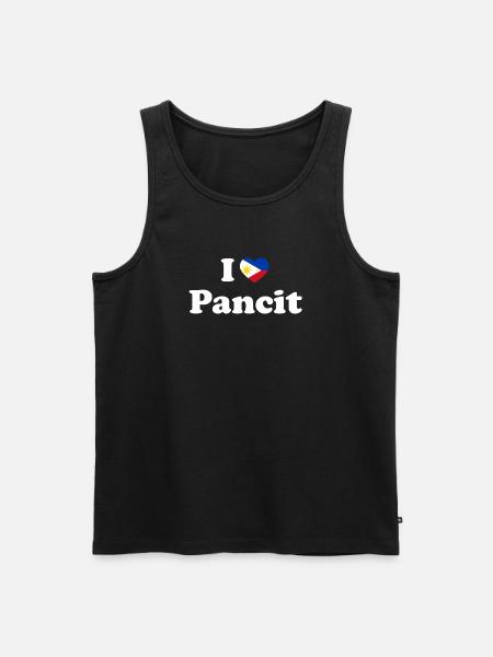 Philippinisches philippinisches Food Pancit Erbe - Männer Premium Bio Tank Top - Schwarz