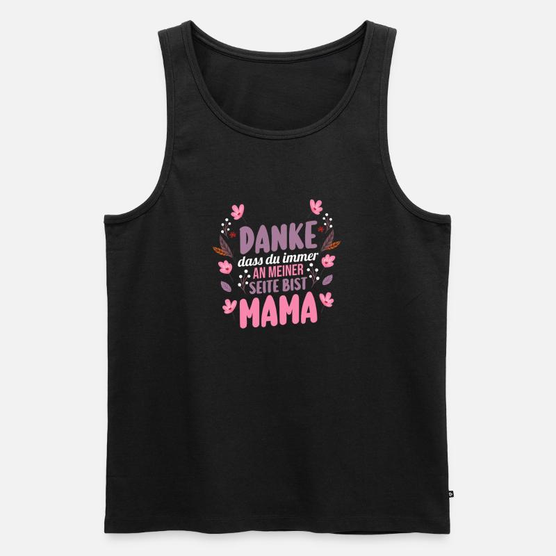 Mutter Muttertag Mama - Männer Premium Bio Tank Top - Schwarz