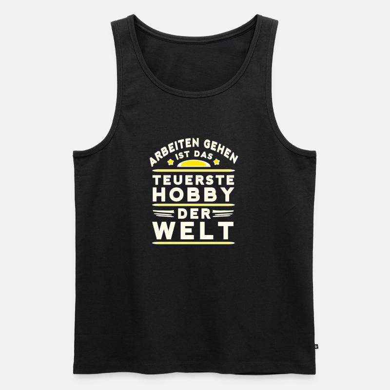 Hobbys - Männer Premium Bio Tank Top - Schwarz