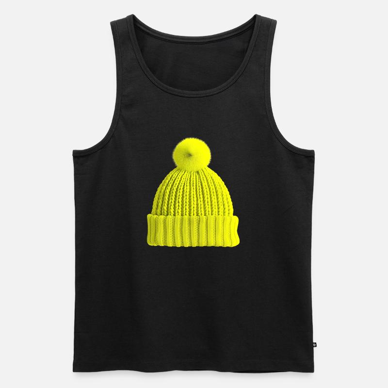 1b595e18 70e3 4c56 a2a2 6a62180cc52d - Männer Premium Bio Tank Top - Schwarz