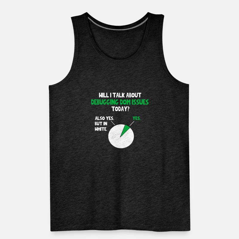 Codeur Web Développeur Programmeur Vais-je parler de Débardeur bio Premium Homme