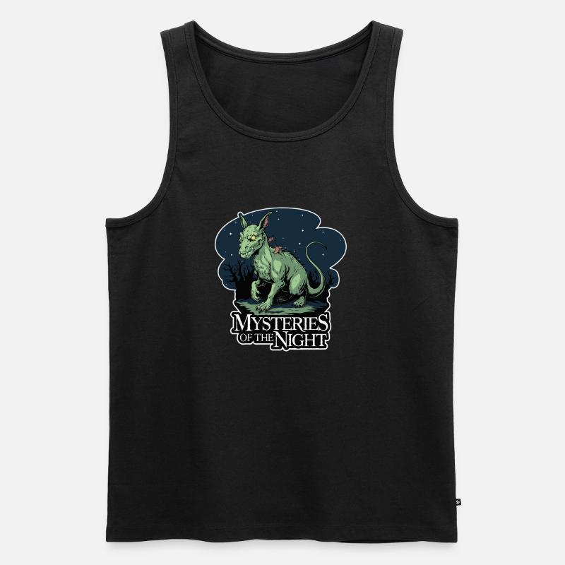 CHUPACABRA - Männer Premium Bio Tank Top - Schwarz