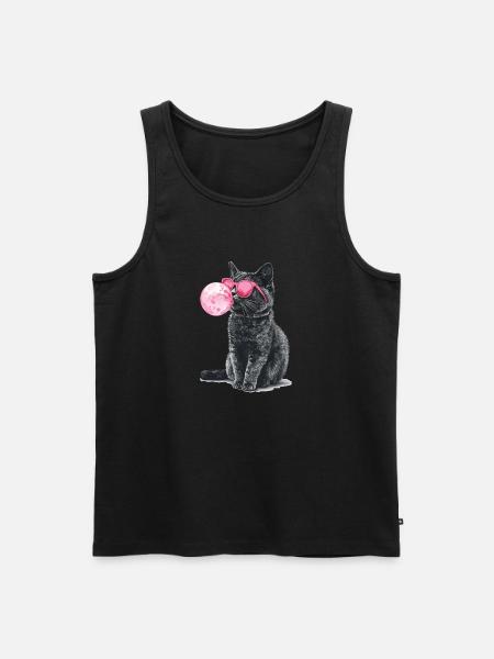 Britisch Kurzhaar - Männer Premium Bio Tank Top - Schwarz