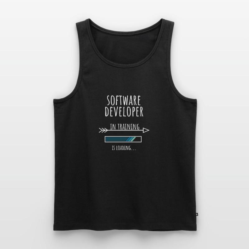 Software Developer in Training Gift Men's Premium Organic Tank Top