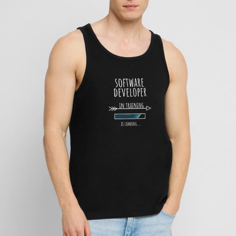 Software Developer in Training Gift Men's Premium Organic Tank Top