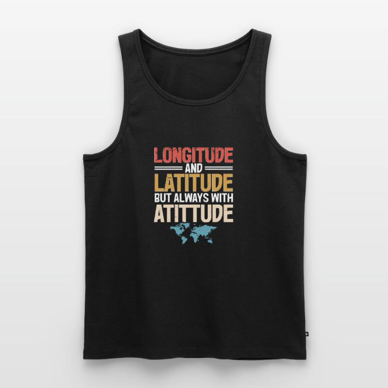 Geographic Information Systems Men's Premium Organic Tank Top