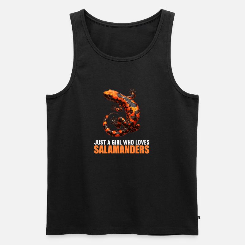 Salamanders Salamander - Männer Premium Bio Tank Top - Schwarz