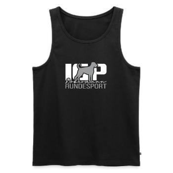 DOBERMANN IGP Dobi Hundesport Hunde Hund Wilsigns - Männer Premium Bio Tank Top - Schwarz - Vorne - Michal (187cm)