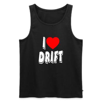 Auto - Männer Premium Bio Tank Top - Schwarz - Vorne - Michal (187cm)