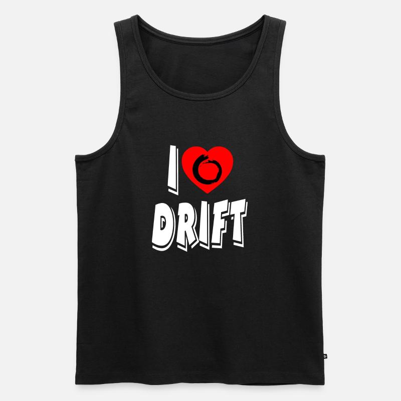 Auto - Männer Premium Bio Tank Top - Schwarz