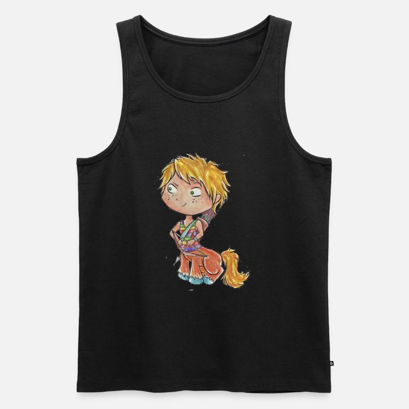 Sternzeichen: Schütze - Männer Premium Bio Tank Top - undefined