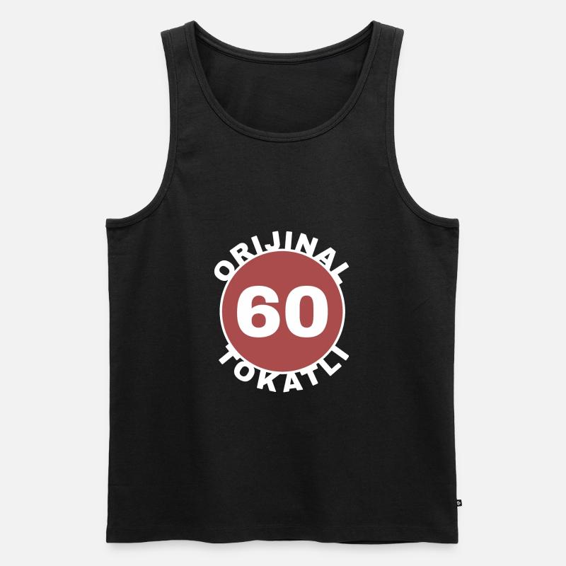Tokat - Männer Premium Bio Tank Top - Schwarz