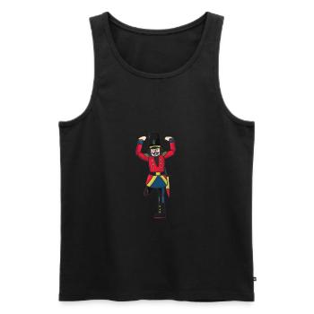 Nutcracker shirt - Men's Premium Organic Tank Top - black - Front - AI Model Male 178 light (178cm)