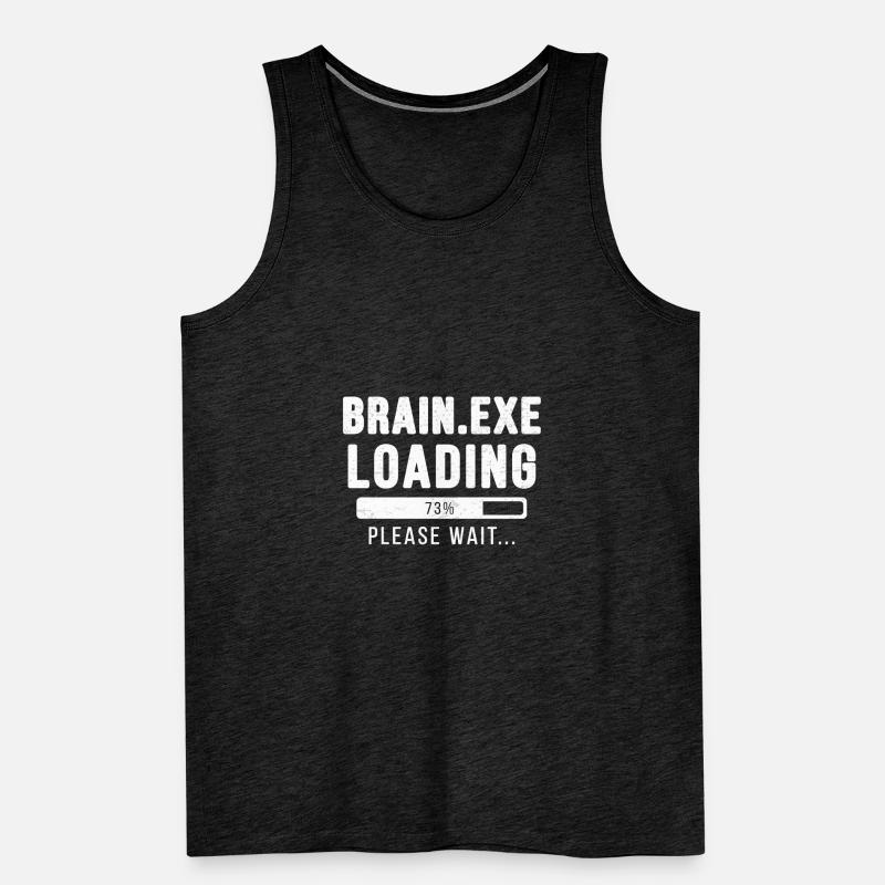 Brain exe loading ... please wait! | Brain exe Men's Premium Organic Tank Top