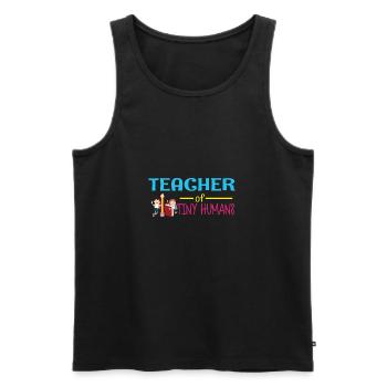 Kindergarten Preschool Pre-K Teacher 1 Day Lehrer - Männer Premium Bio Tank Top - Schwarz - Vorne - AI Model Male 178 light (178cm)