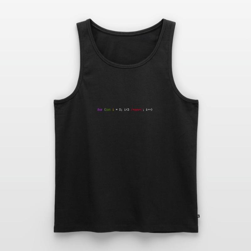 Programmierer, Software, Informatik, Developer Männer Premium Bio Tank Top