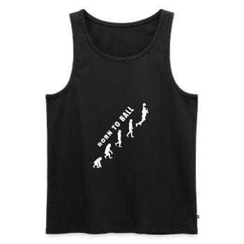 Evolution basketball basketball basketball game - Men's Premium Organic Tank Top - black - Front - AI Model Male 178 light (178cm)