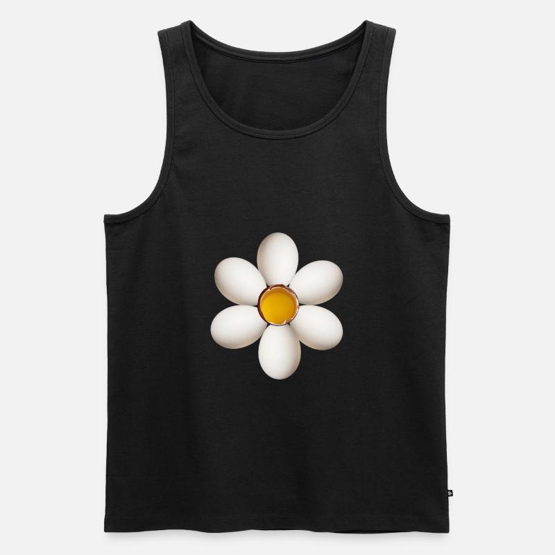 BlÃ1/4te - Männer Premium Bio Tank Top - Schwarz