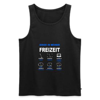 Sondeln Metalldetektor Sondler Metallsucher Schatz - Männer Premium Bio Tank Top - Schwarz - Vorne - Michal (187cm)
