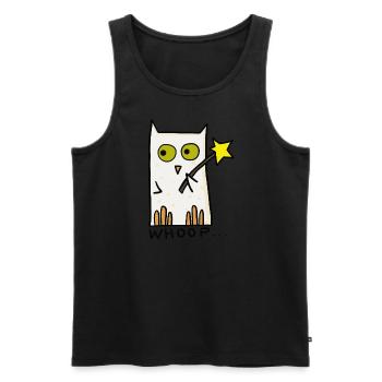 Whoop! Missglückter Zauberspruch - Männer Premium Bio Tank Top - Schwarz - Vorne - AI Model Male 178 light (178cm)