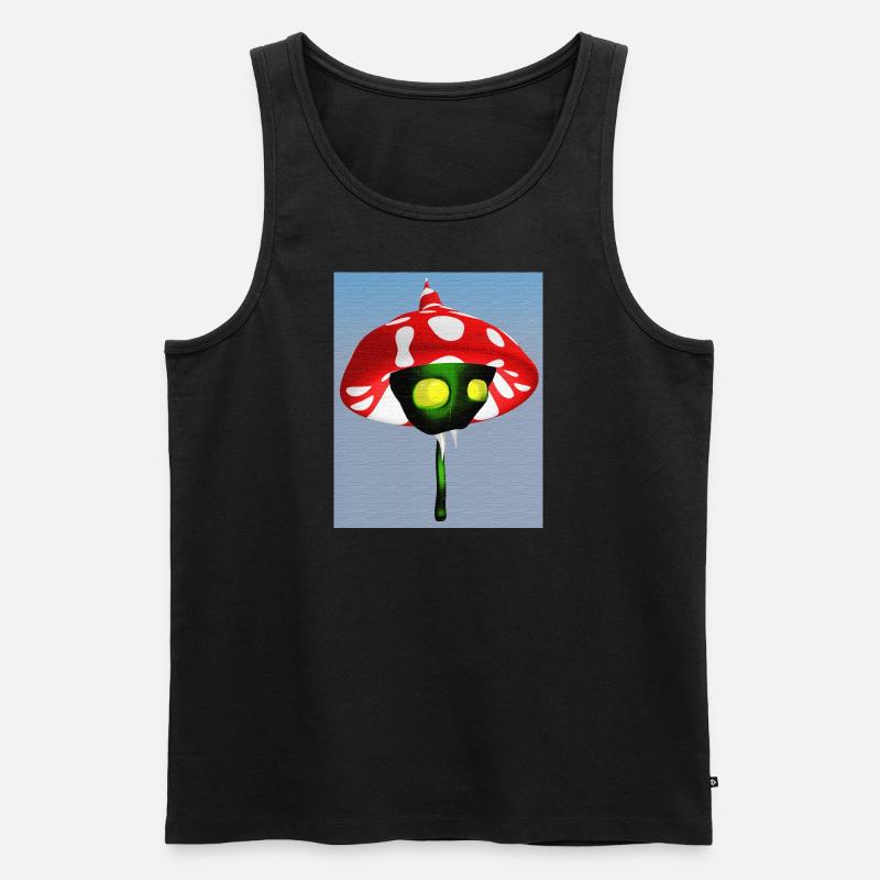 Toadstool Vampire - Men's Premium Organic Tank Top - black