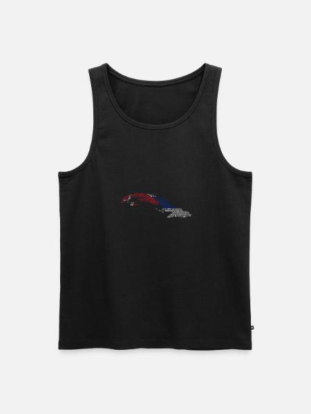 Beautiful Cuba - Men's Premium Organic Tank Top - black
