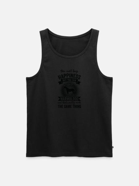 Reiten - Warmblut Pferd - Männer Premium Bio Tank Top - 