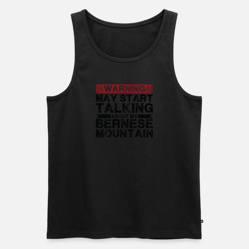 Apropos Berner Berg - Männer Premium Bio Tank Top - undefined