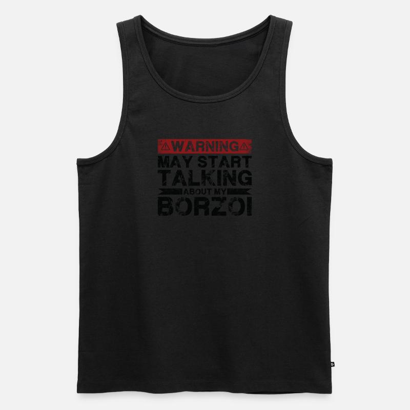 Apropos Barsoi - Männer Premium Bio Tank Top - undefined