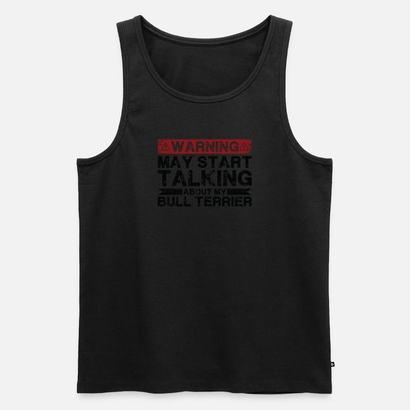 Apropos Bullterrier - Männer Premium Bio Tank Top - undefined