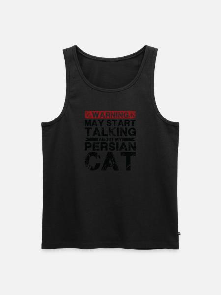 Apropos Perserkatze - Männer Premium Bio Tank Top -