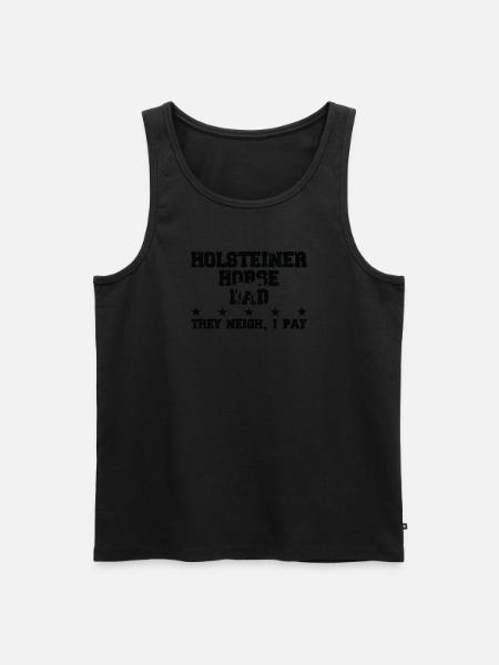Pferdes Vater - Holsteiner Pferd - Men's Premium Organic Tank Top -