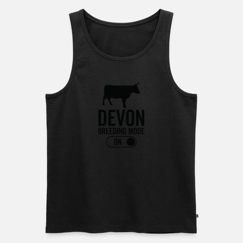 Kuhzuchtmodus Auf - Devon - Männer Premium Bio Tank Top - undefined