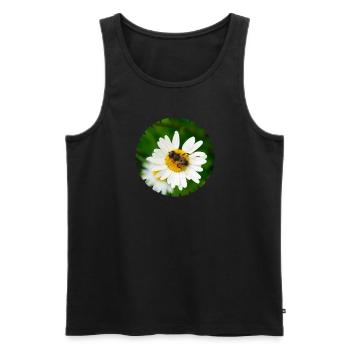 Ohne Insekten keinen Samen und keine Früchte - Männer Premium Bio Tank Top - Schwarz - Vorne - Michal (187cm)