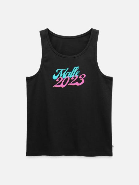 Malle 2023 - Männer Premium Bio Tank Top - Schwarz