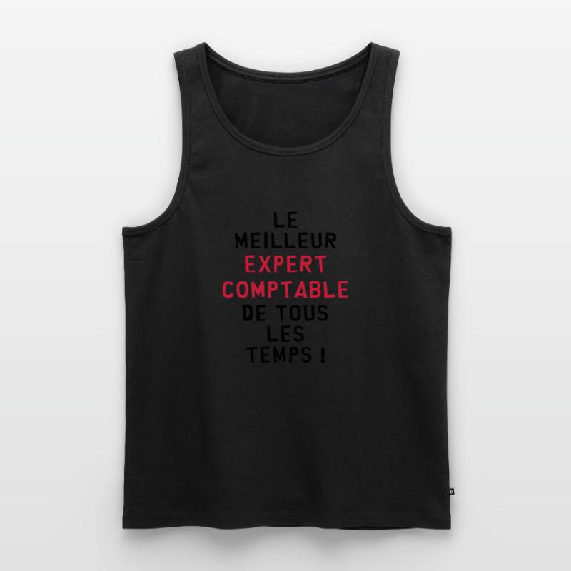 Expert Comptable / Comptabilité / Comptable / Débardeur bio Premium Homme