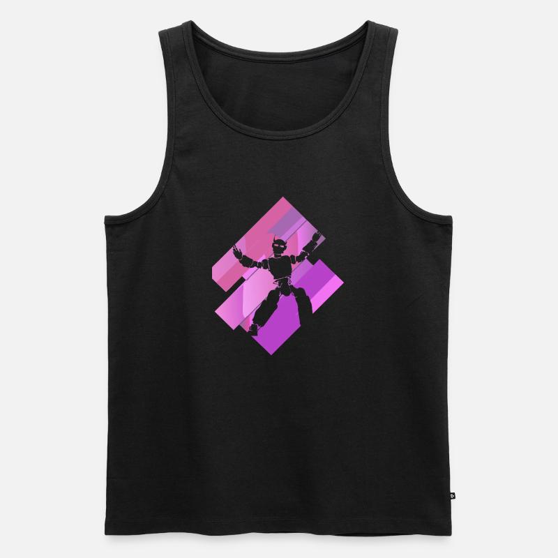 Tanzen Foxtrott - Männer Premium Bio Tank Top - Schwarz