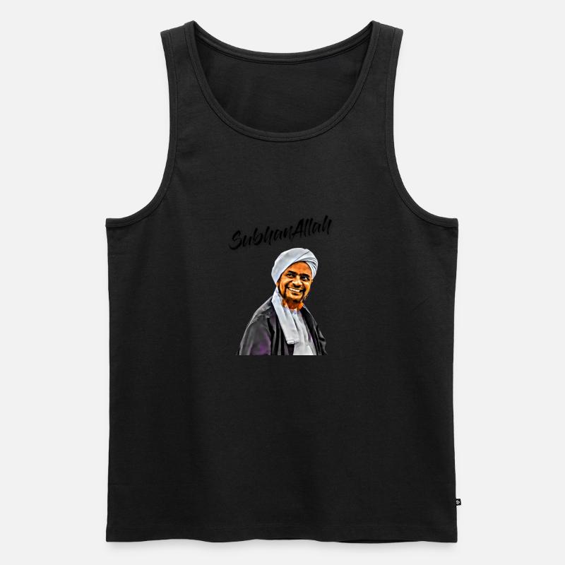 SubhanAllah - Männer Premium Bio Tank Top - Schwarz