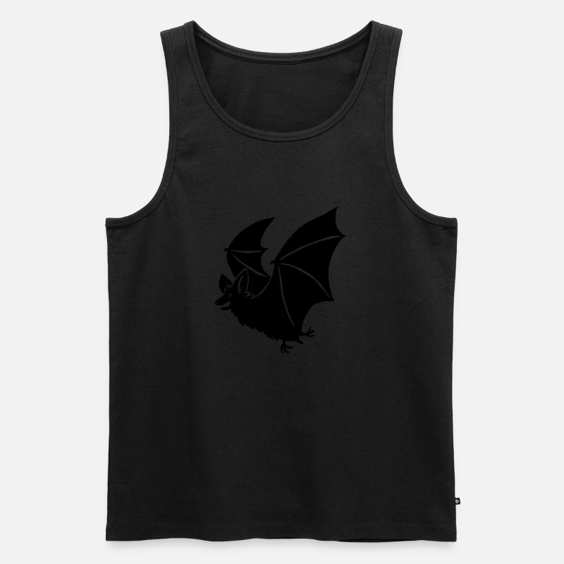 Fledermaus - Männer Premium Bio Tank Top - undefined