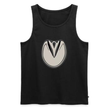 Huf Pferd für Hufpfleger - Männer Premium Bio Tank Top - Schwarz - Vorne - Michal (187cm)