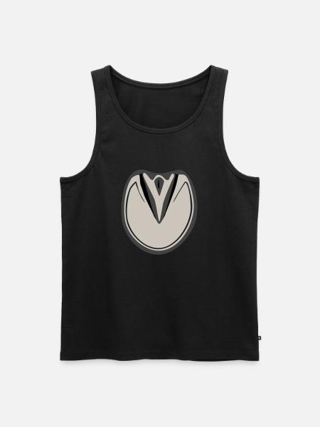 Huf Pferd für Hufpfleger - Männer Premium Bio Tank Top - Schwarz