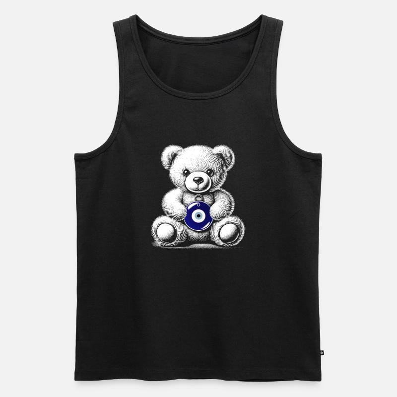 Nazar - Männer Premium Bio Tank Top - Schwarz
